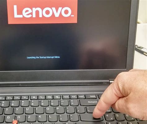 accès bios lenovo thinkpad.